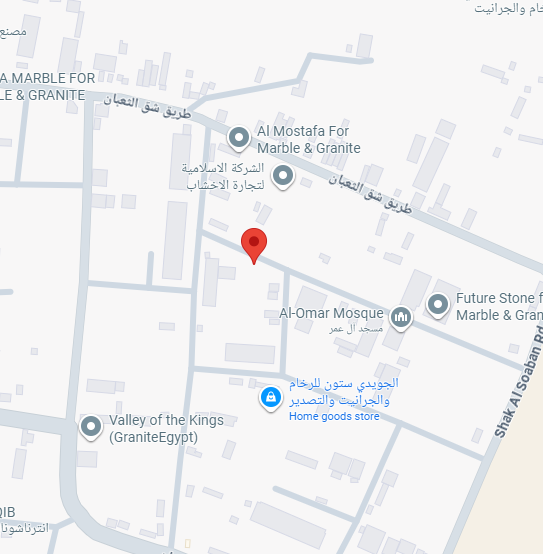 Map showing the Al-Andalus factory location